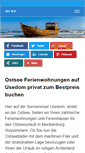 Mobile Screenshot of ferienwohnungostsee-usedom.de